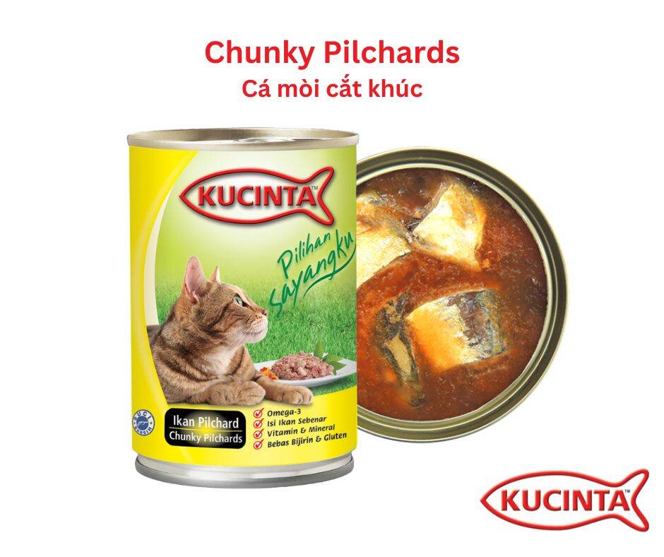 Pate lon kucinta 400g cho mèo