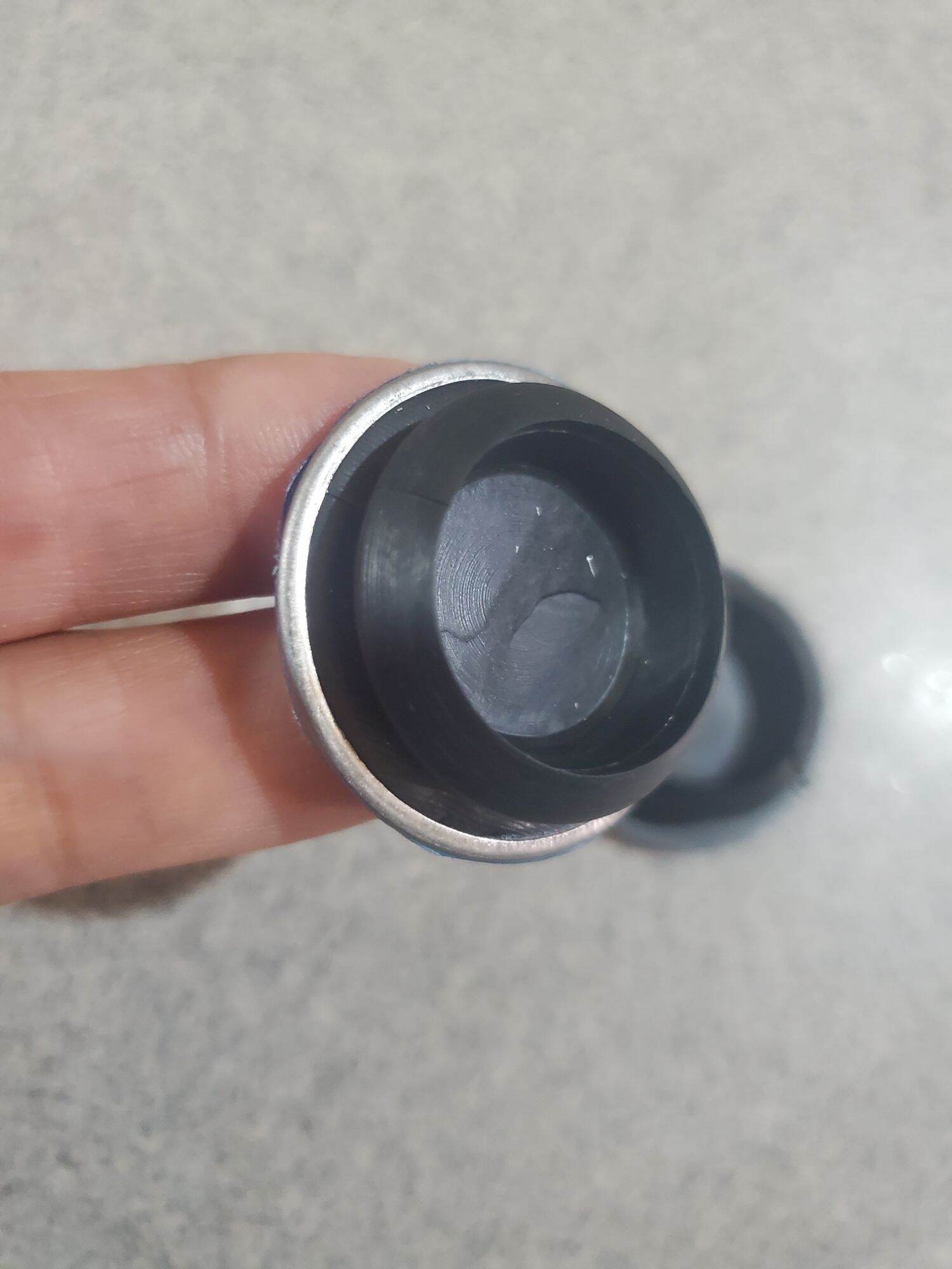 Glass Hole Cover for Sh, Sh Mode Cars... (Stainless Steel and Rubber).