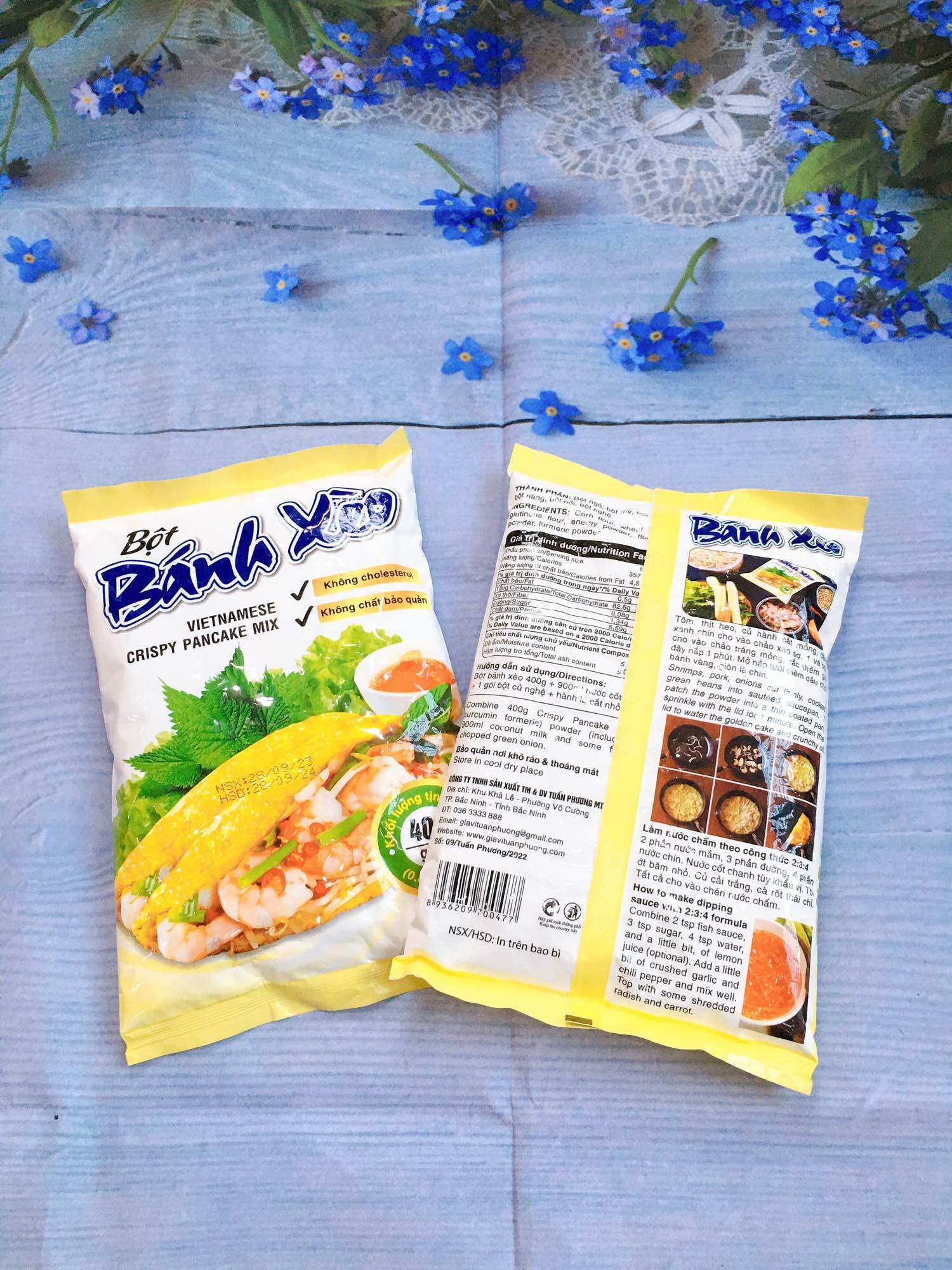 Bột bánh xèo thơm ngon gói 400g
