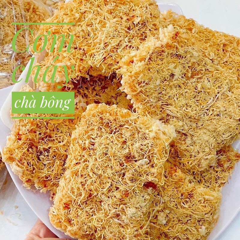 Cơm cháy siêu chà bông Sài gòn