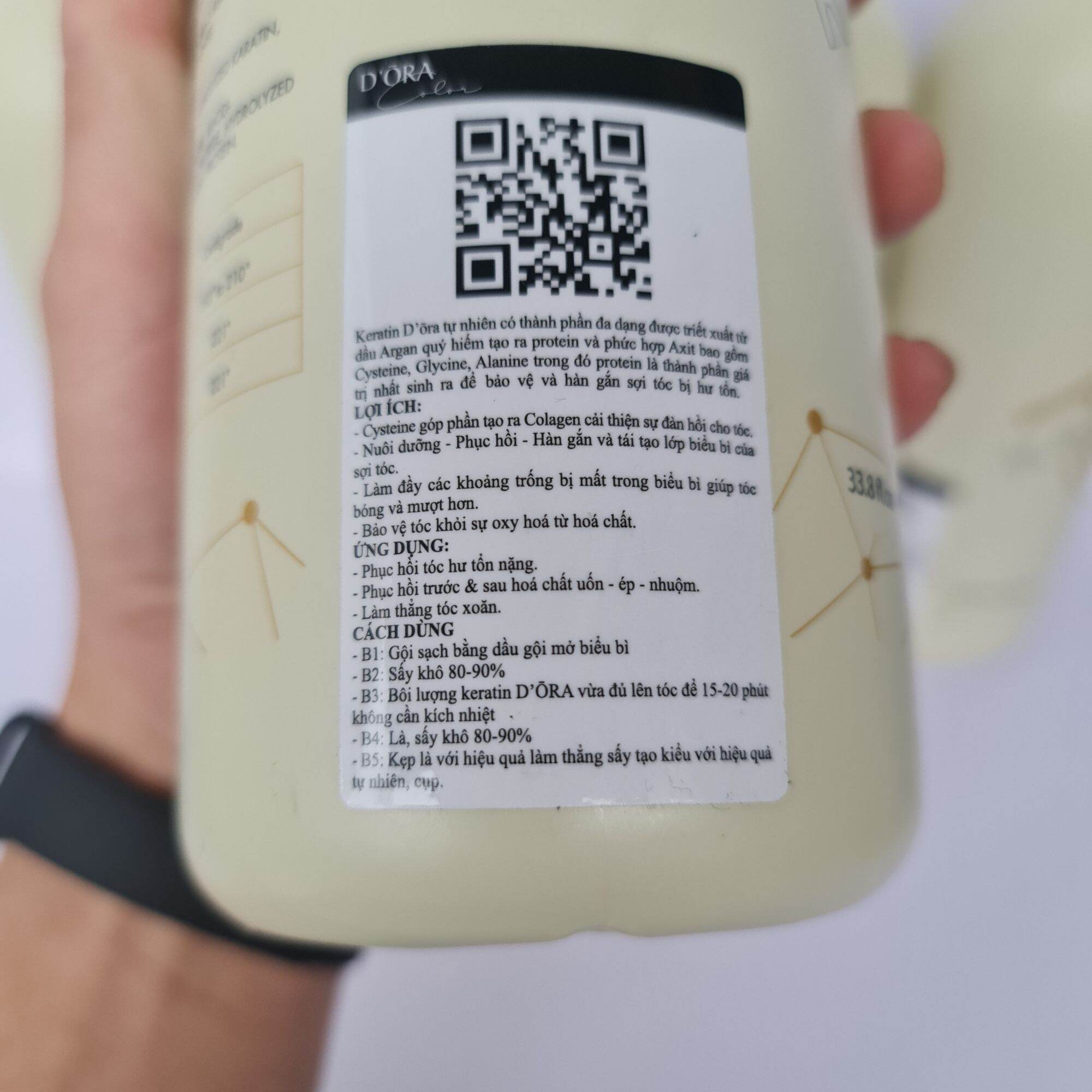 Dưỡng chất phục hồi tóc KERATIN DORA (Keratin Dōra)