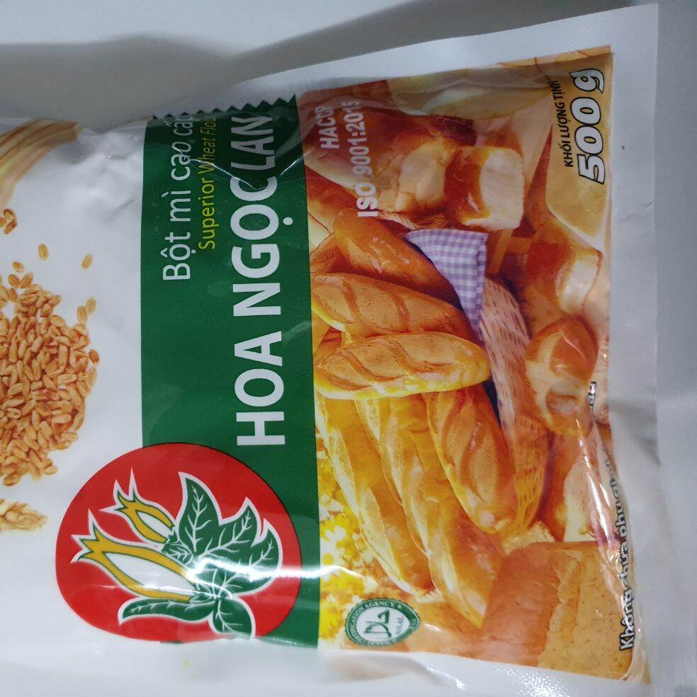 Bột mỳ cao cấp hiệu hoa ngọc lan gói 1kg-date mới