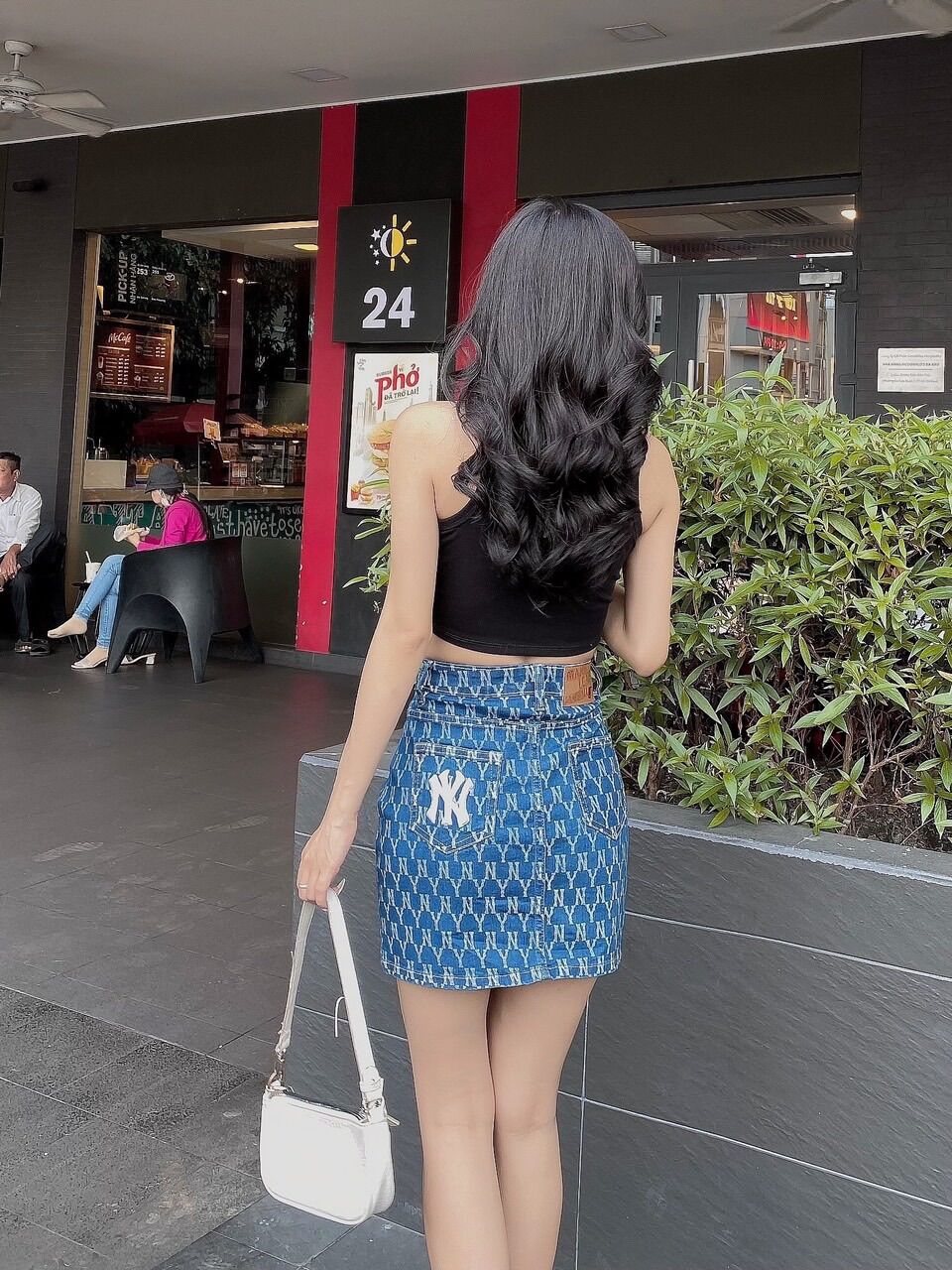 Chân Váy Jean, Chân Váy Ôm ML.B Co giãn Form đẹp