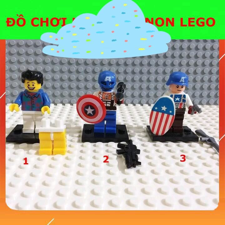 Đồ chơi Minifigures Các Mẫu Nhân Vật Captian NO.283 - Lắp Ráp Mini