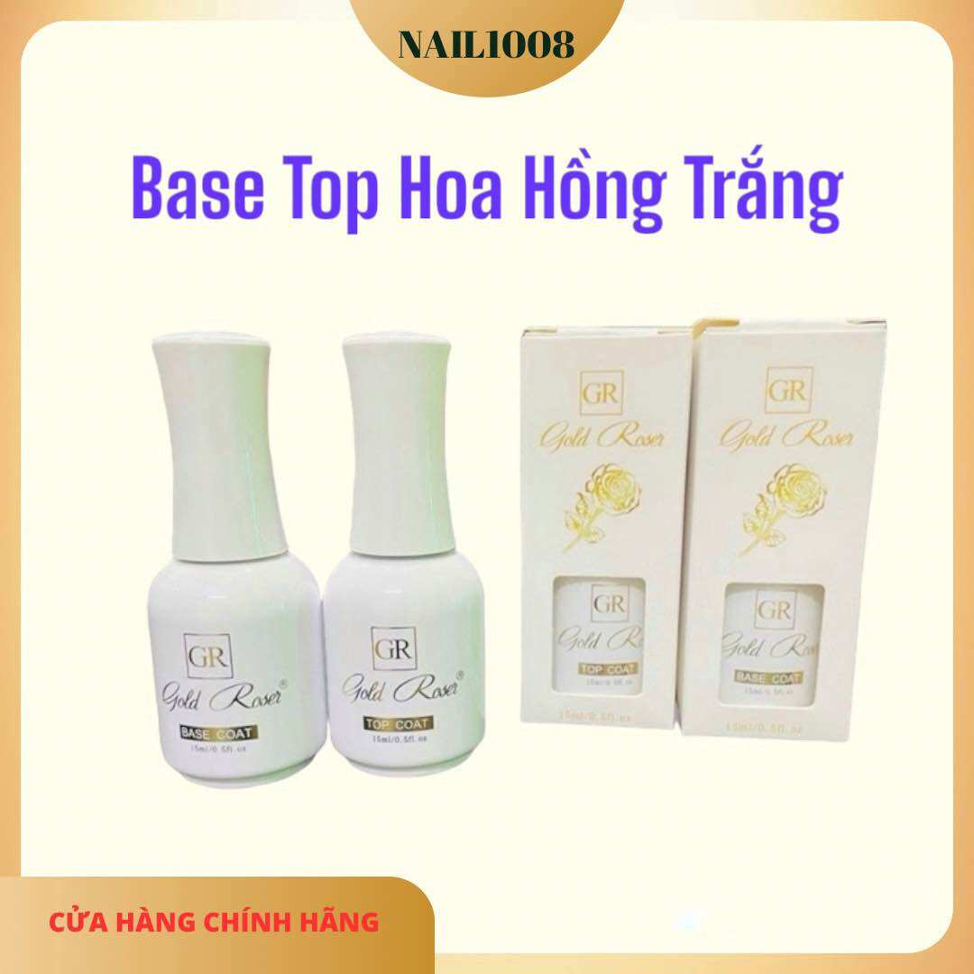 BASE TOP Hoa Hồng Trắng , Gold Roser , GR độ bền 2 tháng