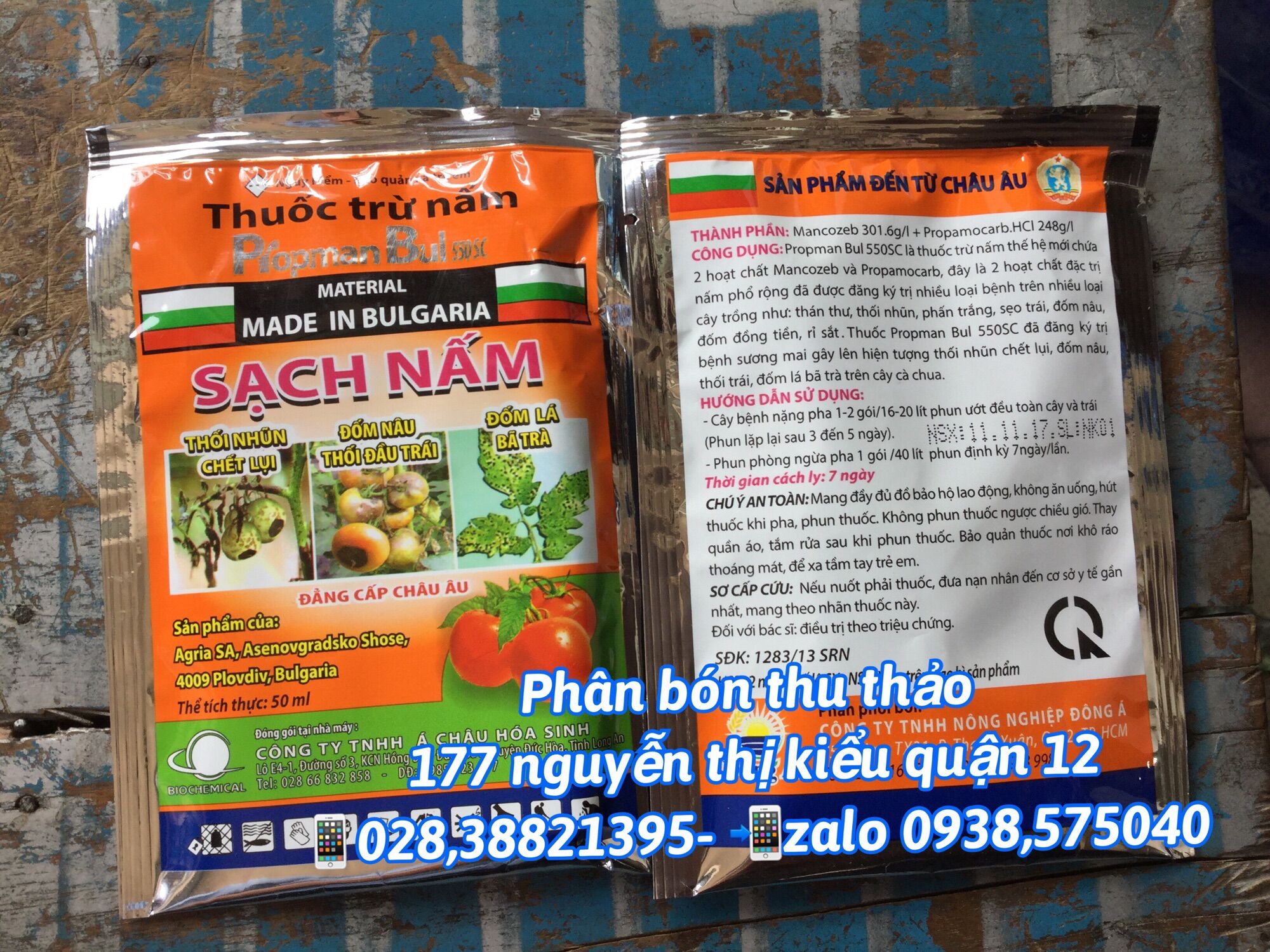 Thuốc trừ bệnh sạch nấm propman bul 550sc