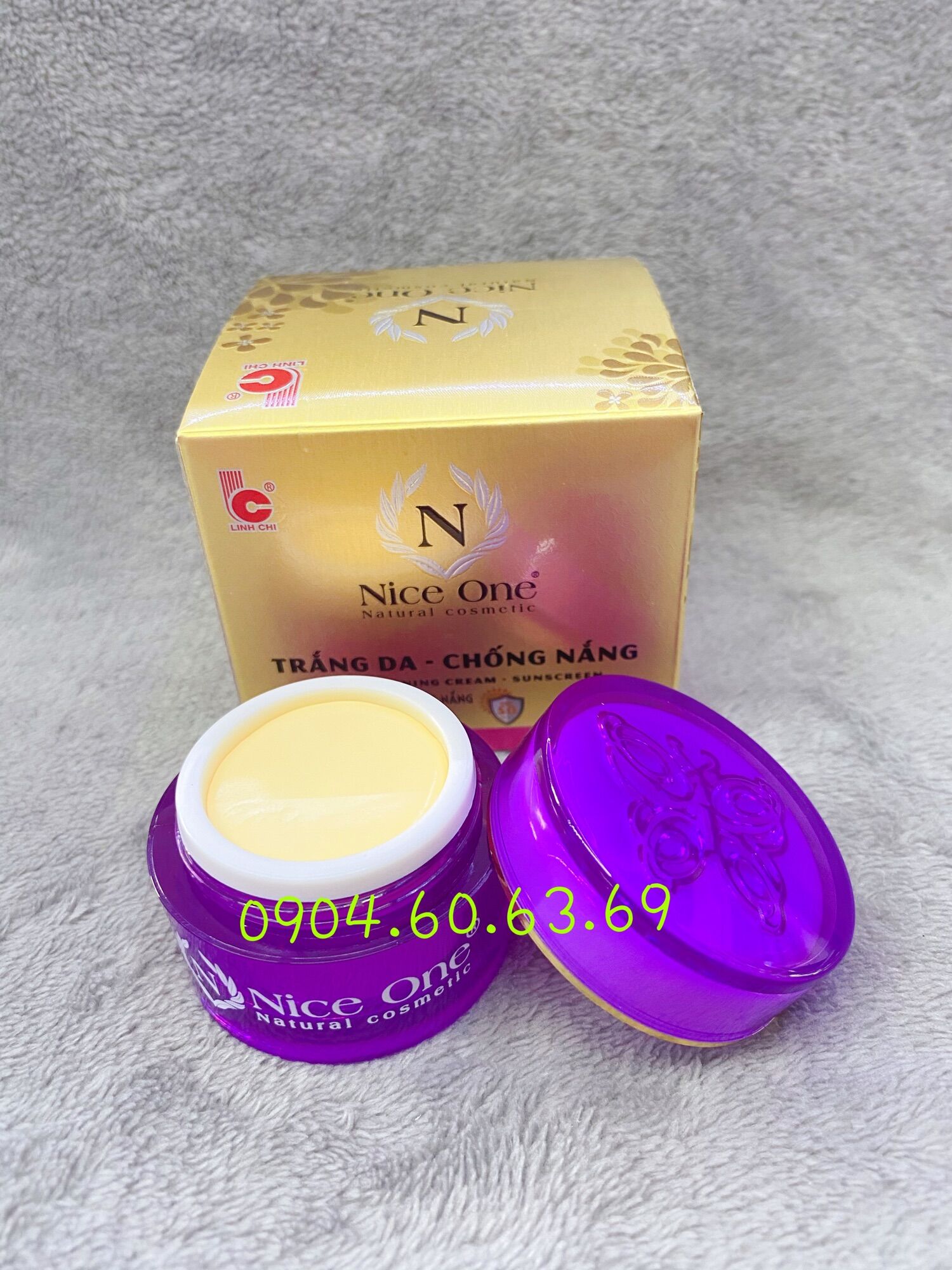 Kem NICE ONE 10g Trắng Da Chống Nắng NICEONE