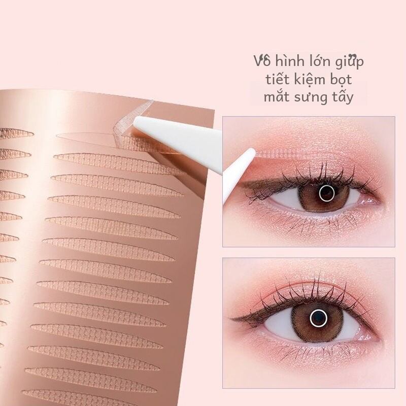 Vô hình đôi mí mắt băng tự nhiên lâu dài dành cho nam và nữ olive-loại phồng mắt trang điểm chuyên nghiệp nghệ sĩ dụng cụ