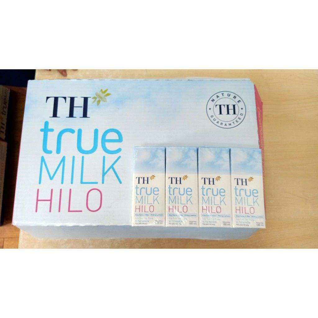 SỮA TH TRUE MILK HILO VỊ TỰ NHIÊN  giá 410k/thùng