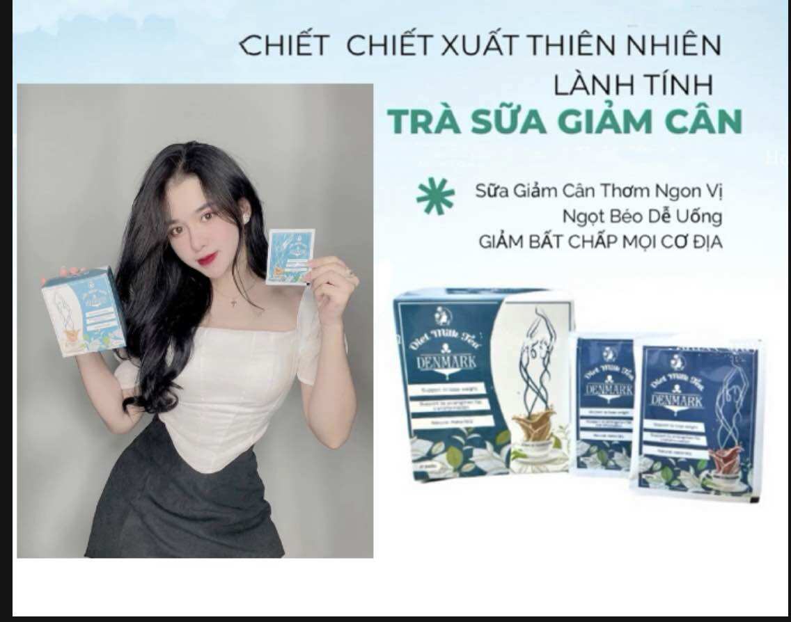 💙COMBO( 2 HỘP )💙 TRÀ SỮA GIẢM CÂN ĐAN MẠCH 🇩🇰
