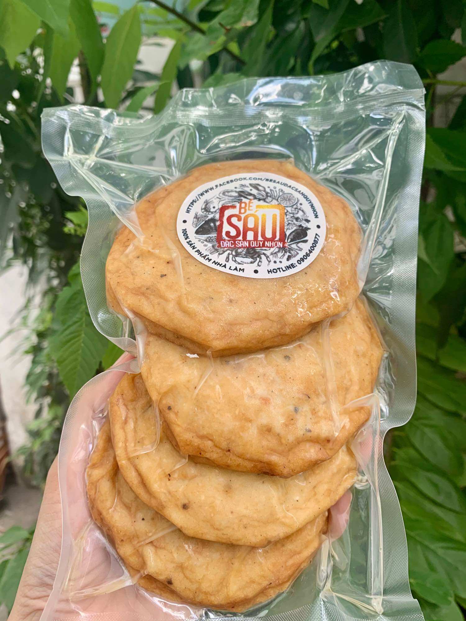 Chả cá chiên Quy Nhơn miếng lớn 500gr chả cá ngon