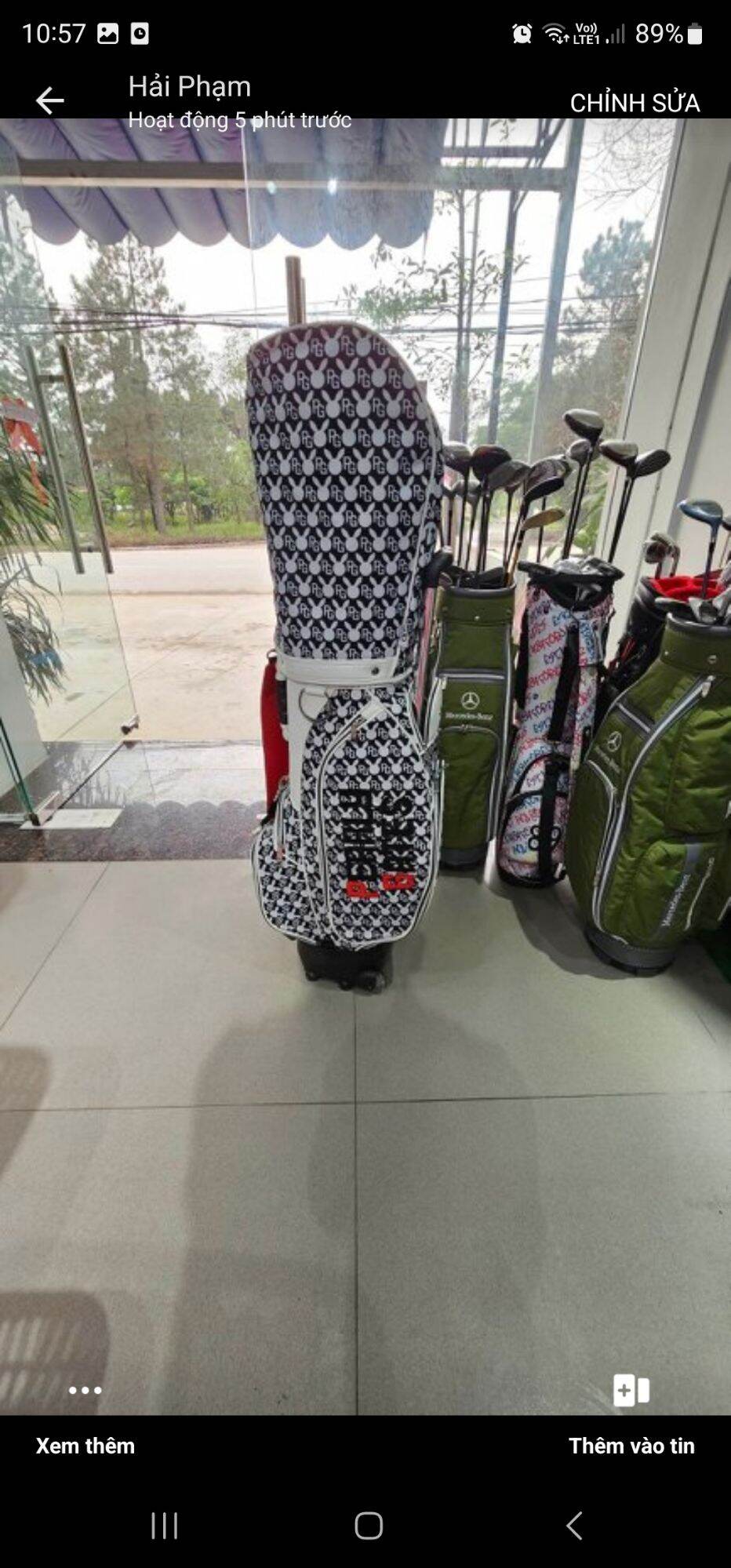 pearly gates golf bag골프팩
