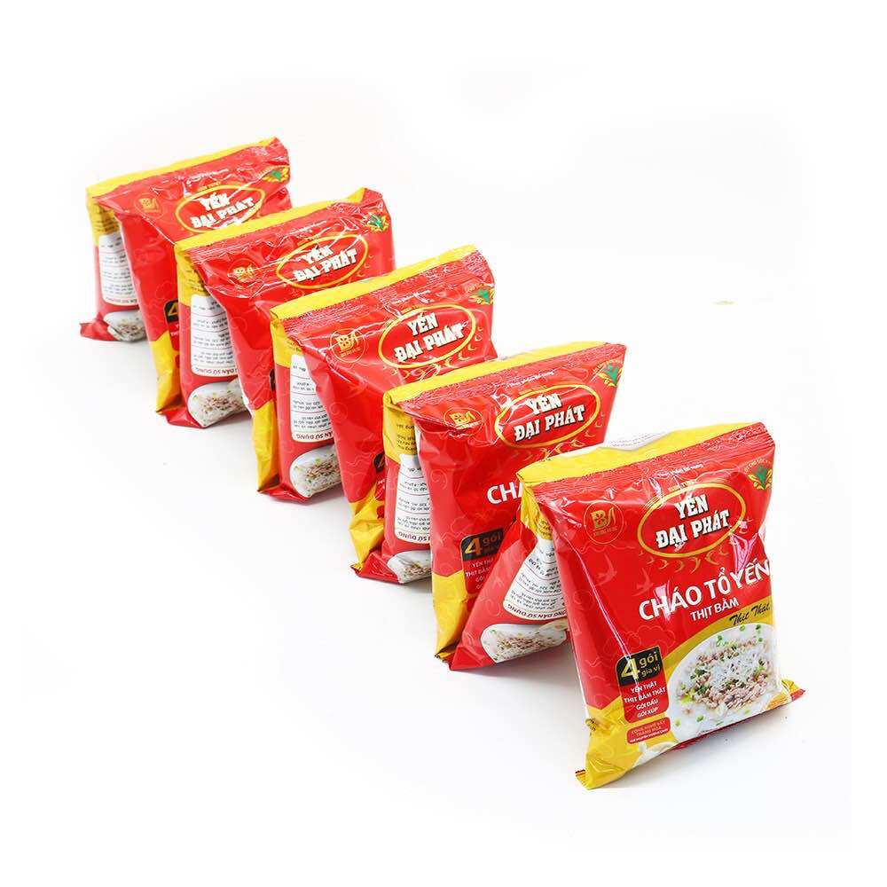 Cháo tổ yến thịt bằm thùng 30gói