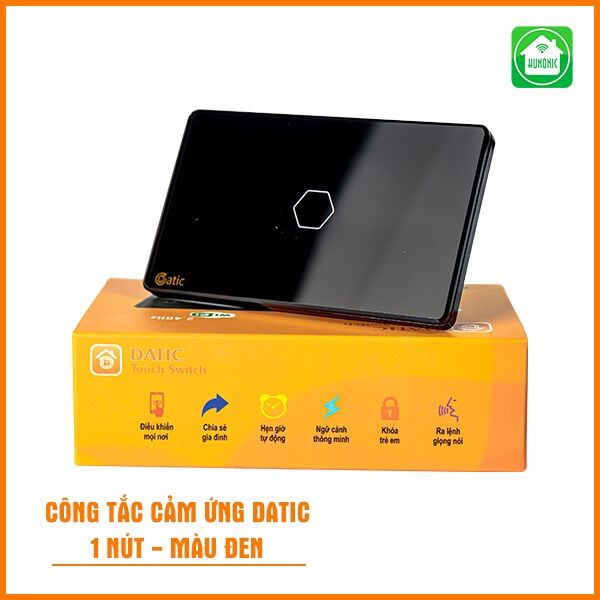 Công tắc thông minh hunonic datic wifi 1 nút