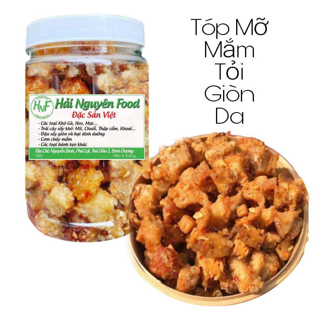 250Gr Tóp Mỡ Giòn Da Mắm Tỏi Hành Phi-Thơm Ngon Giòn Rụm
