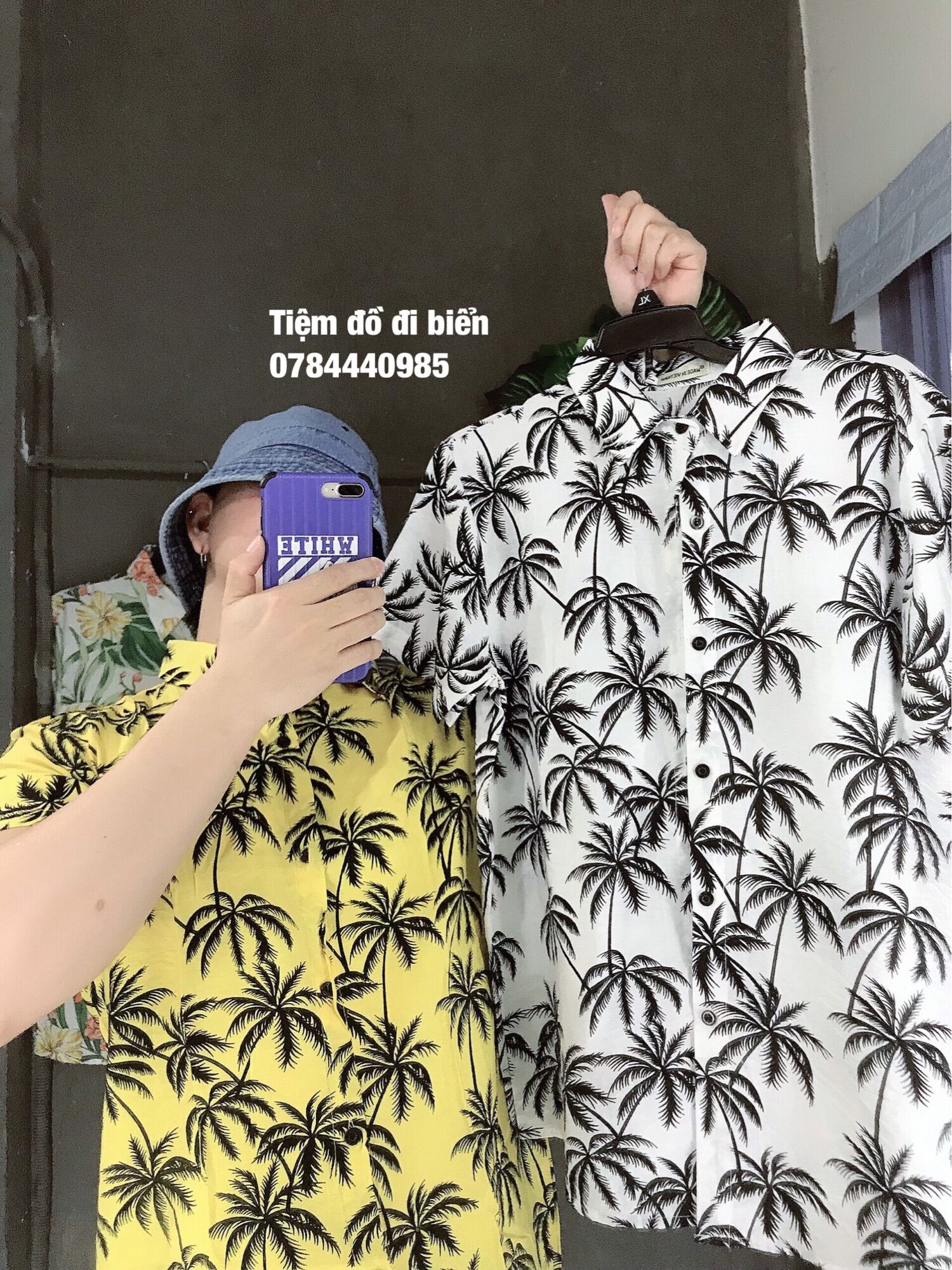 Áo Sơ Mi Đi Biển Cây Dừa Du Lịch !!!🌴🌴🌴