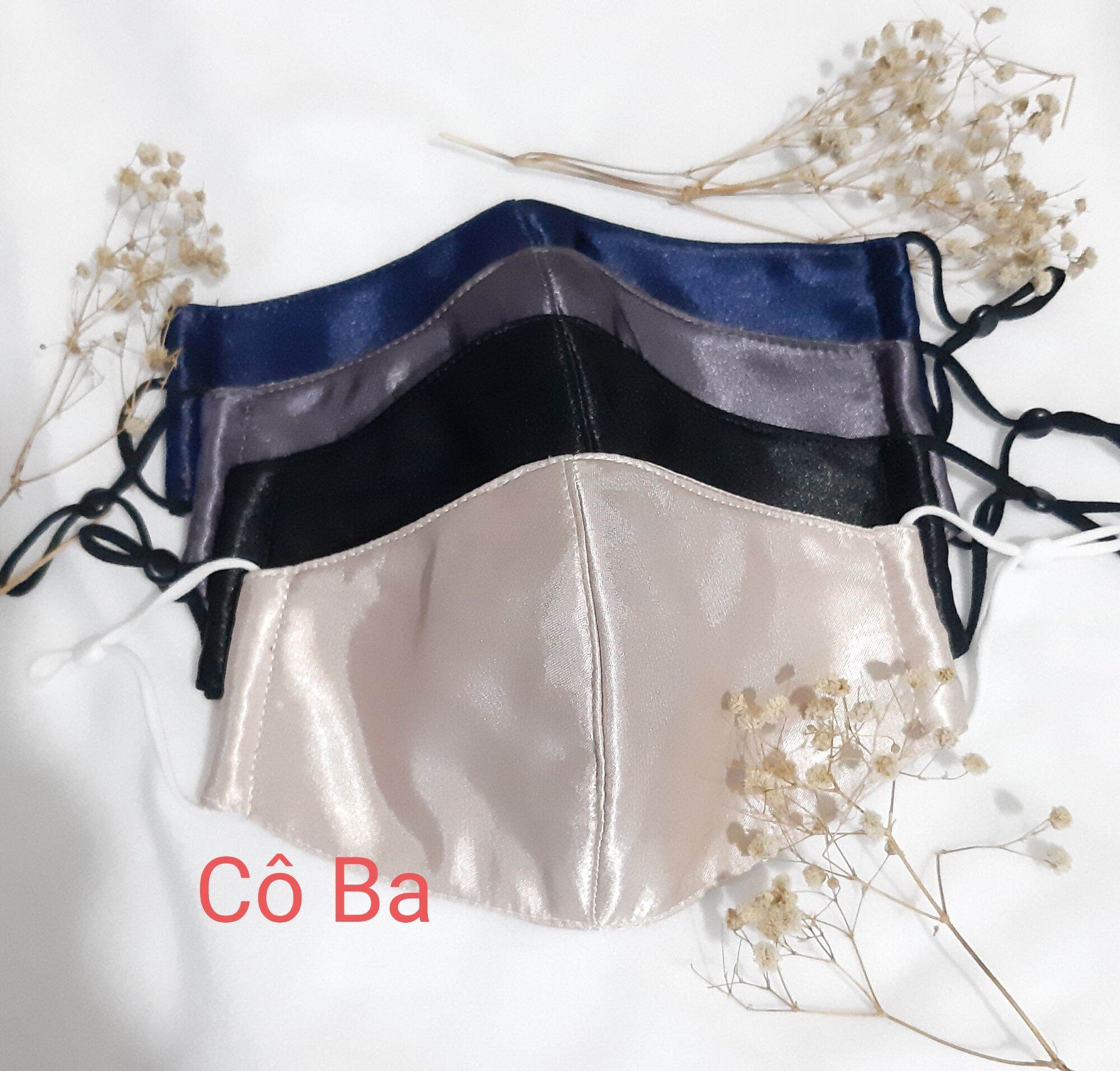 Khẩu trang vải lụa