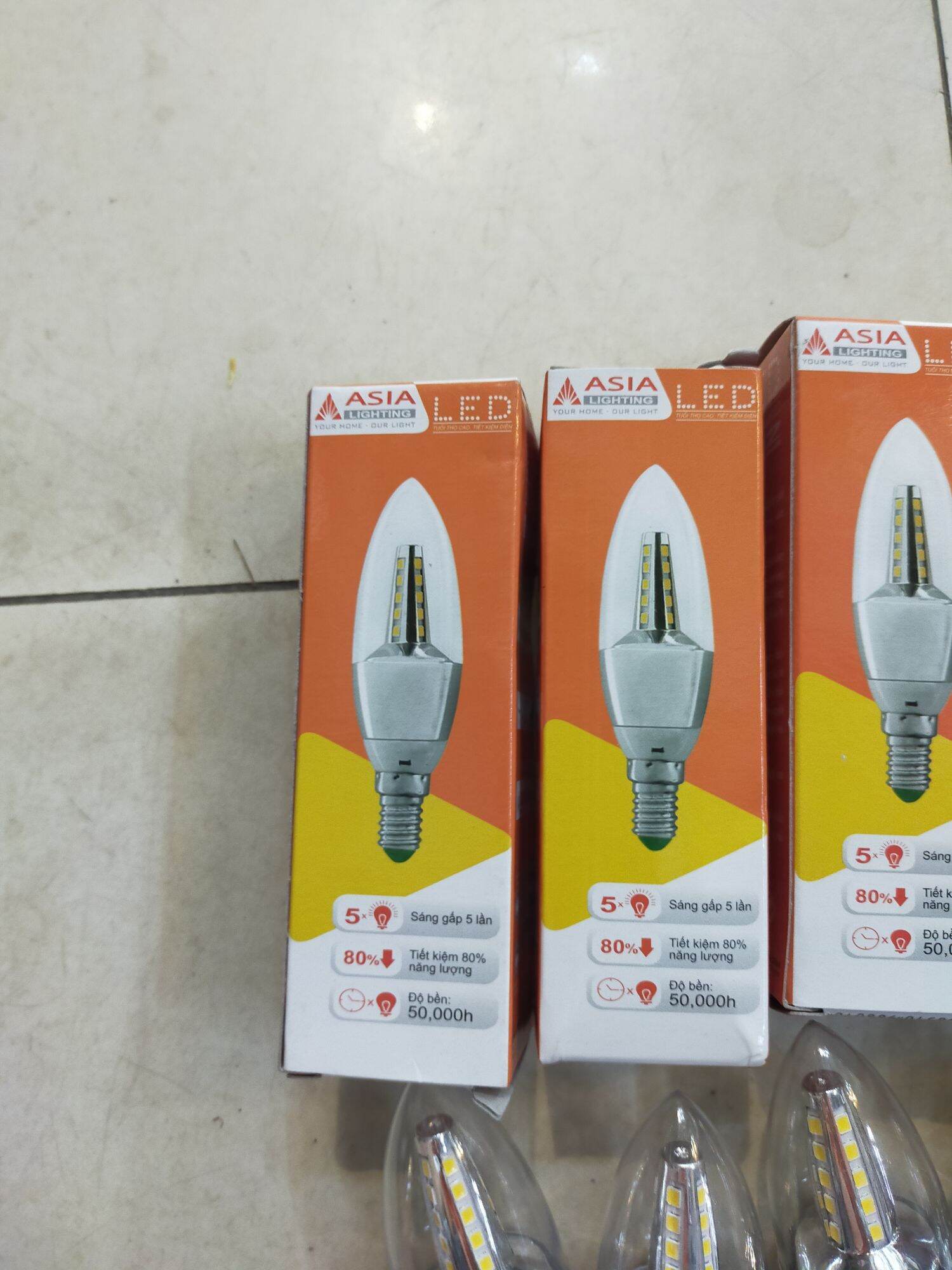 Combo 10 bóng nhót led E14-4W