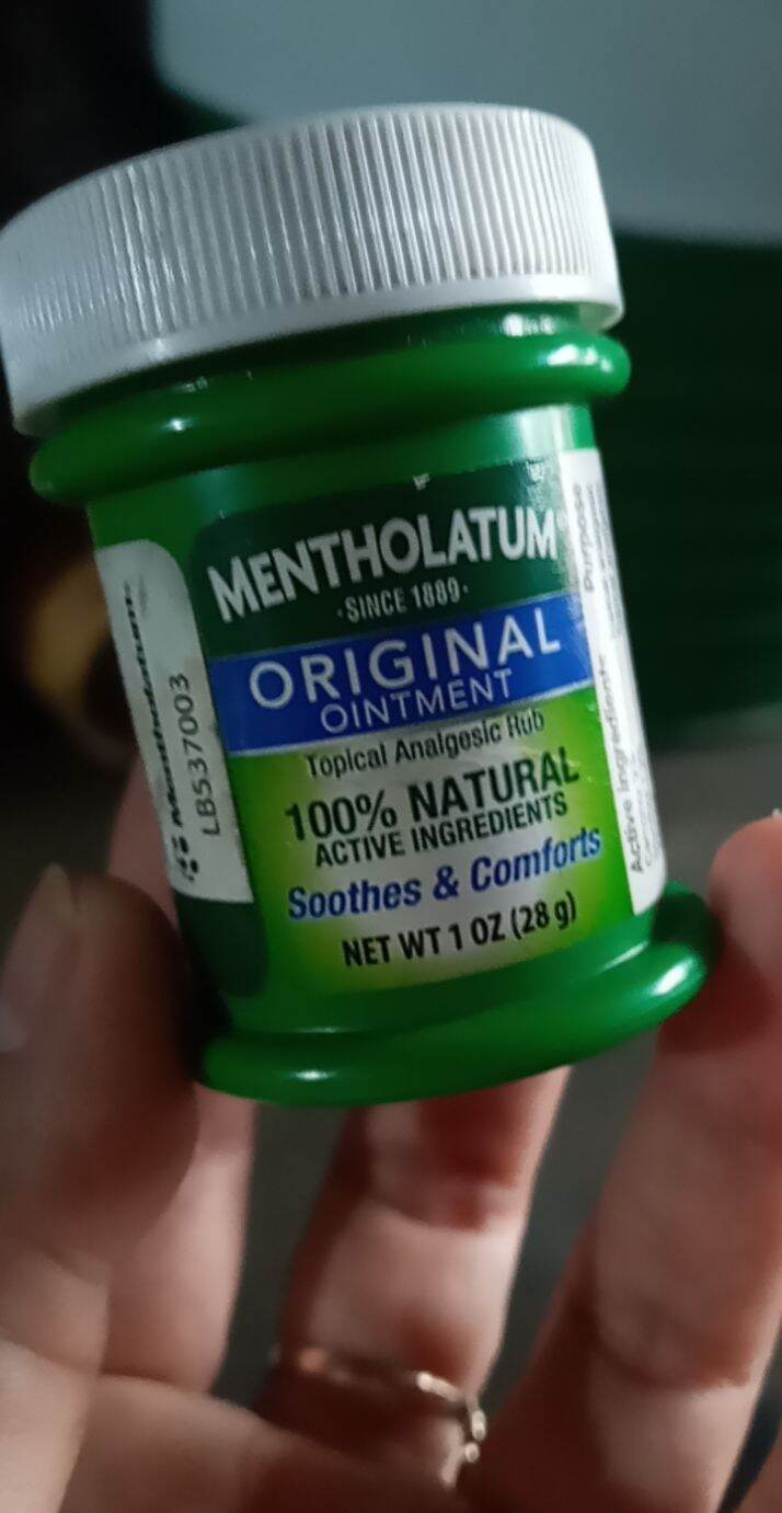 [HÀNG MỸ] Dầu cù là MENTHOLATUM 100% Natural