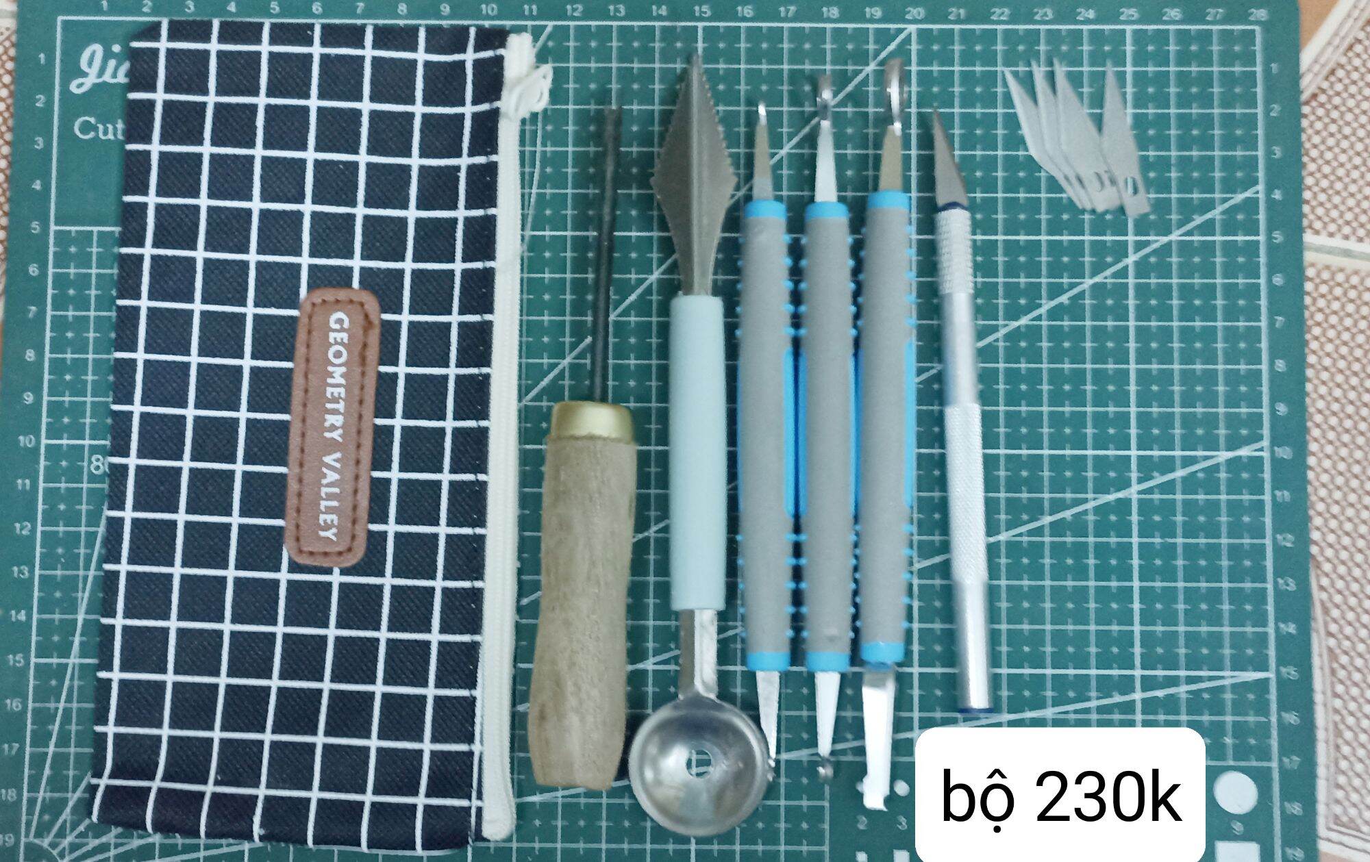 bộ khắc dưa hấu nghệ thuật