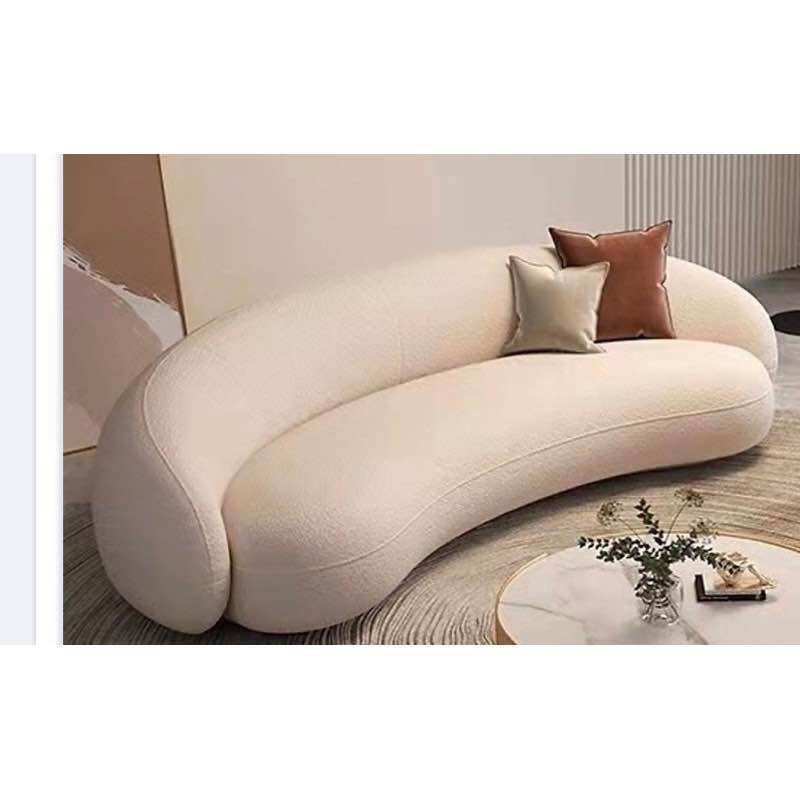 Sofa băng cong chất liệu vải cao cấp