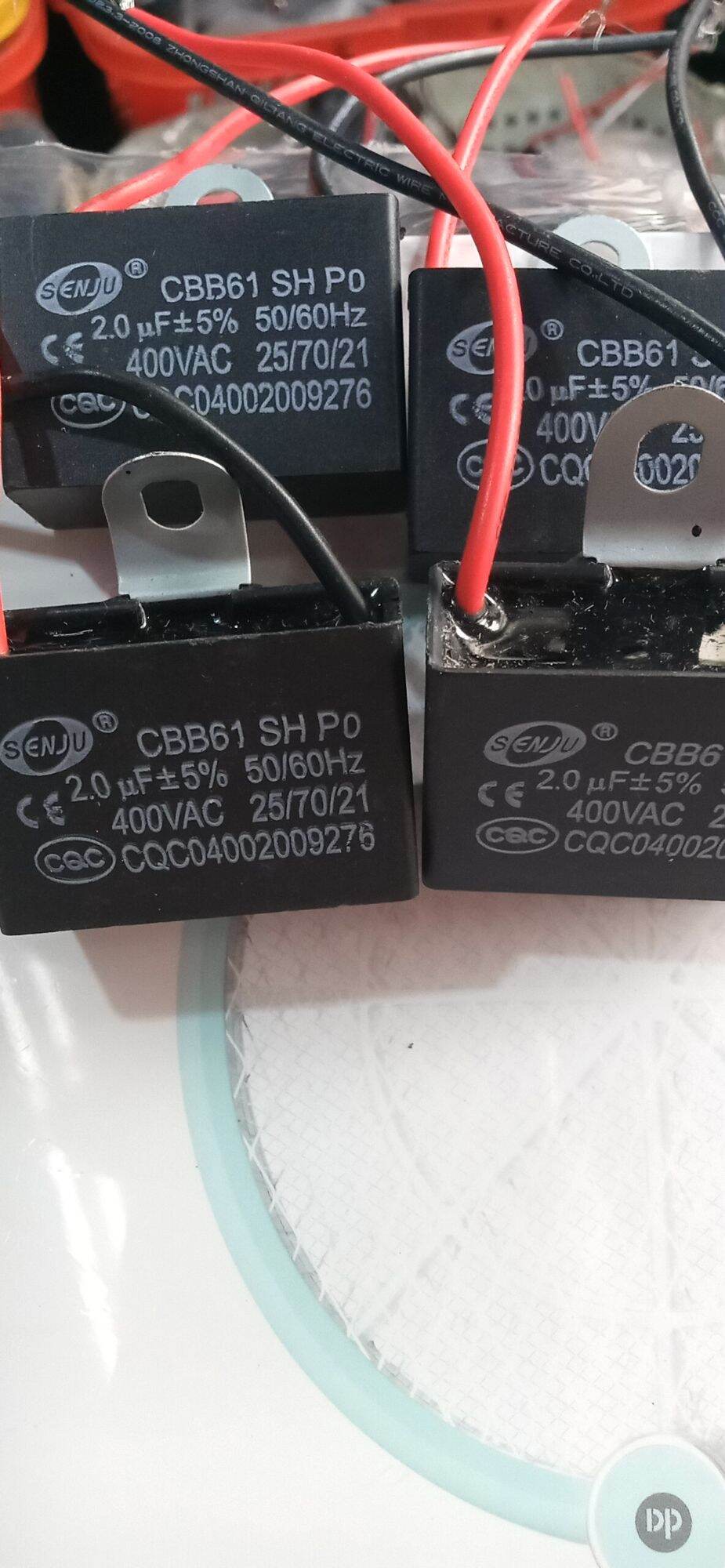 TỤ 2 UF/ 400V COMBO 5 CÁI
