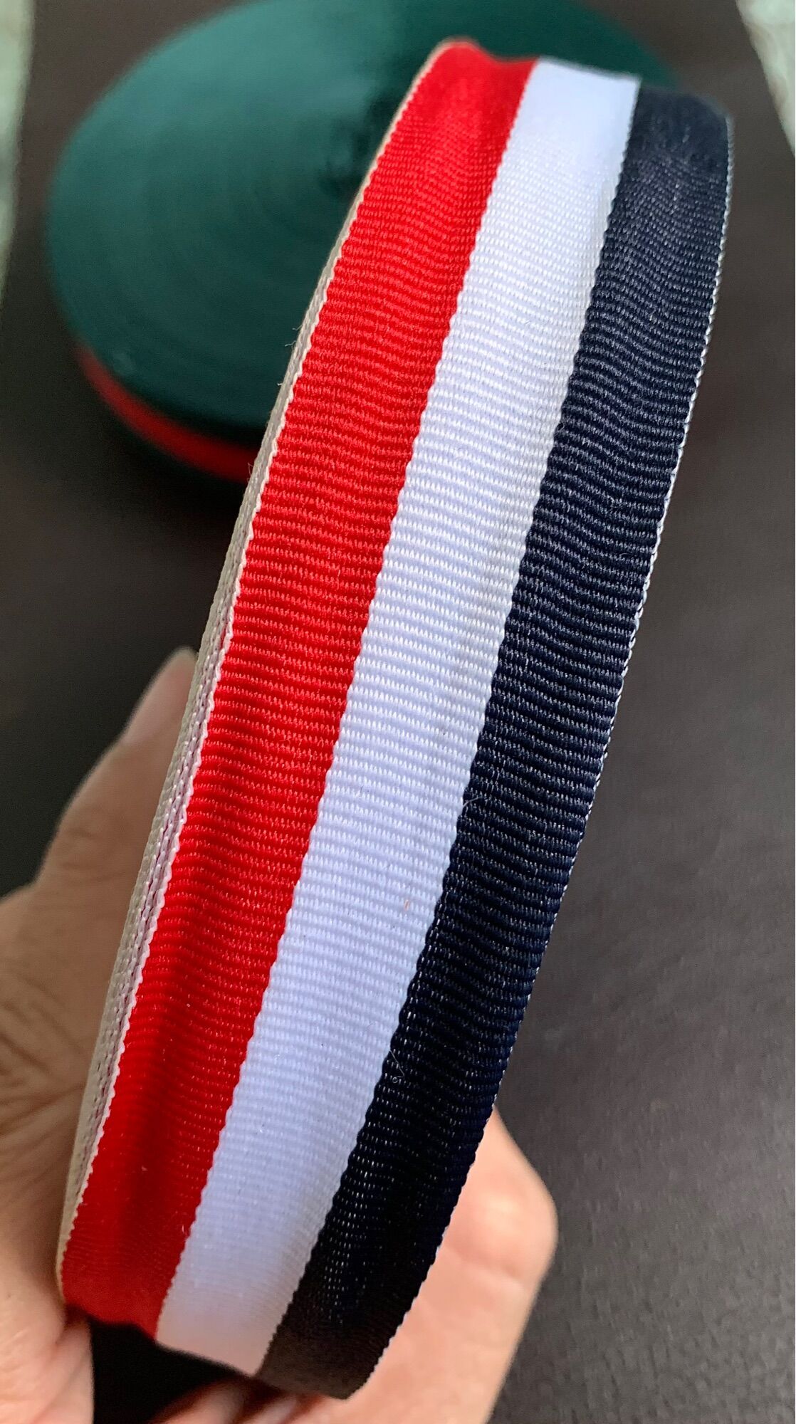 Dây viền sọc 3cm.
