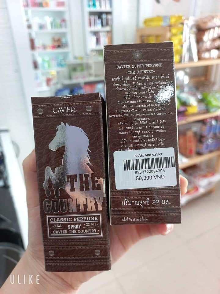 Nước Hoa Top Country 22ML Thái Lan