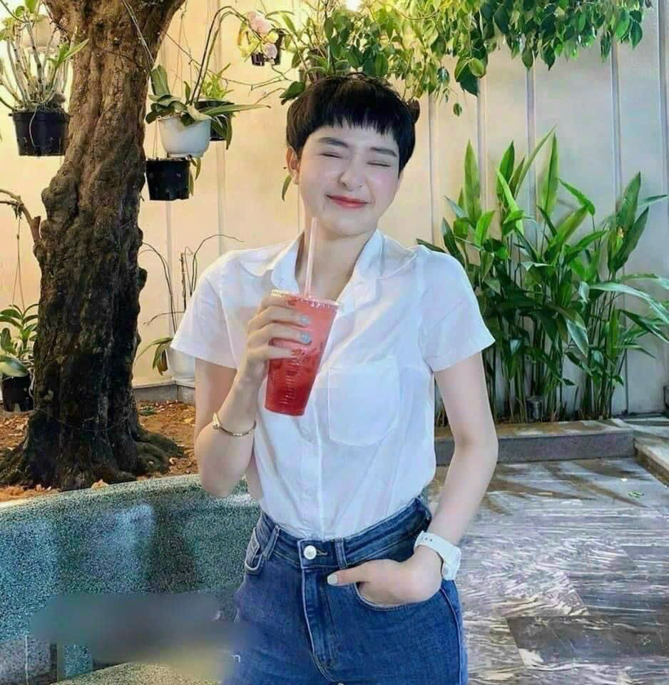 Áo sơ mi nữ gu purato hiền hồ ngắn tay có túi hottrend màu trắng, xanh nhạt, xanh bạc hà sơ mi trắng nữ