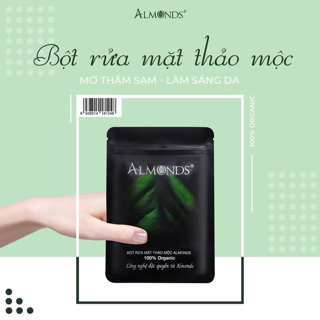 Bột rửa mặt Almonds