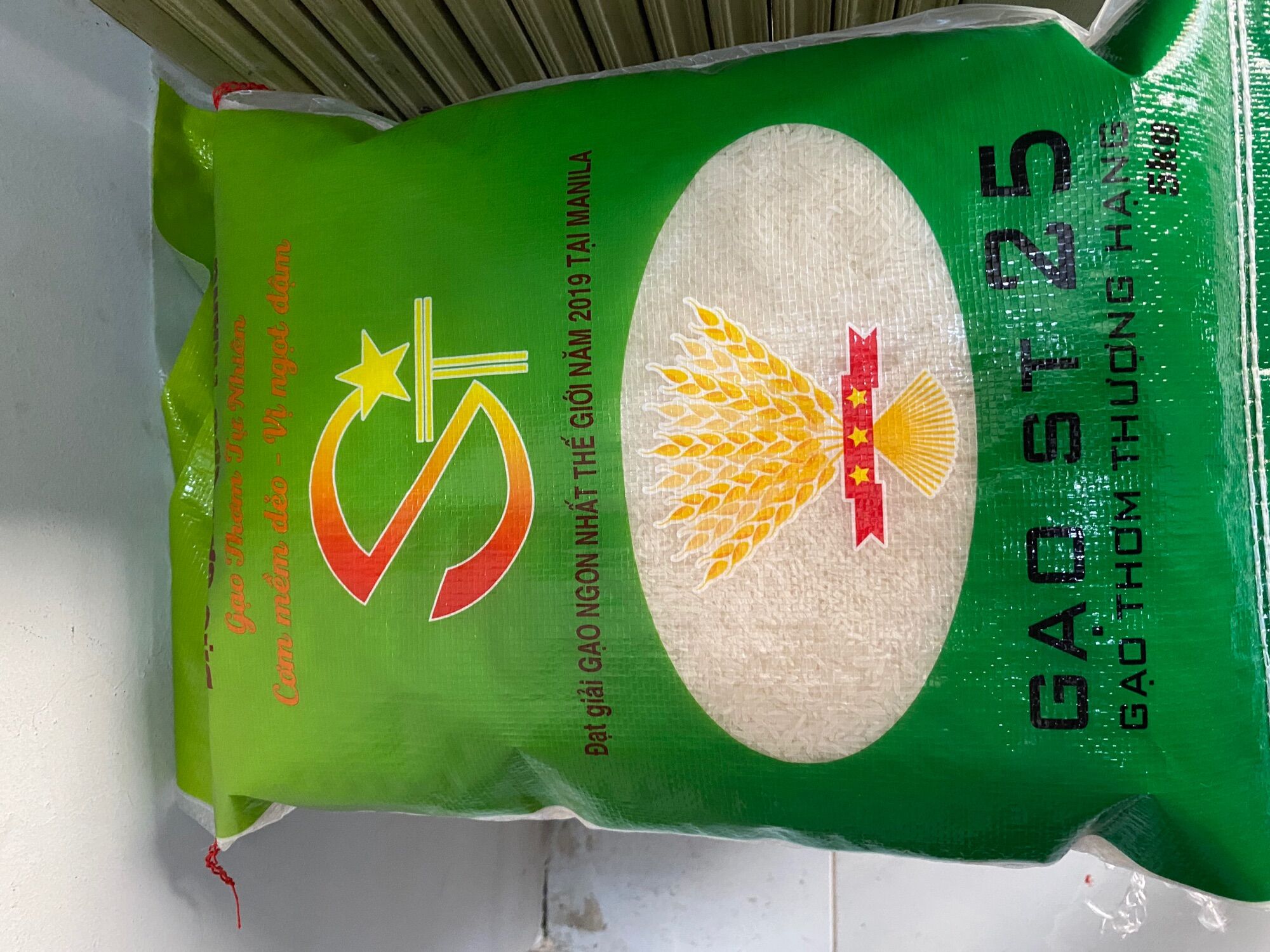 [HCM]GẠO ST25 TÚI 5KG