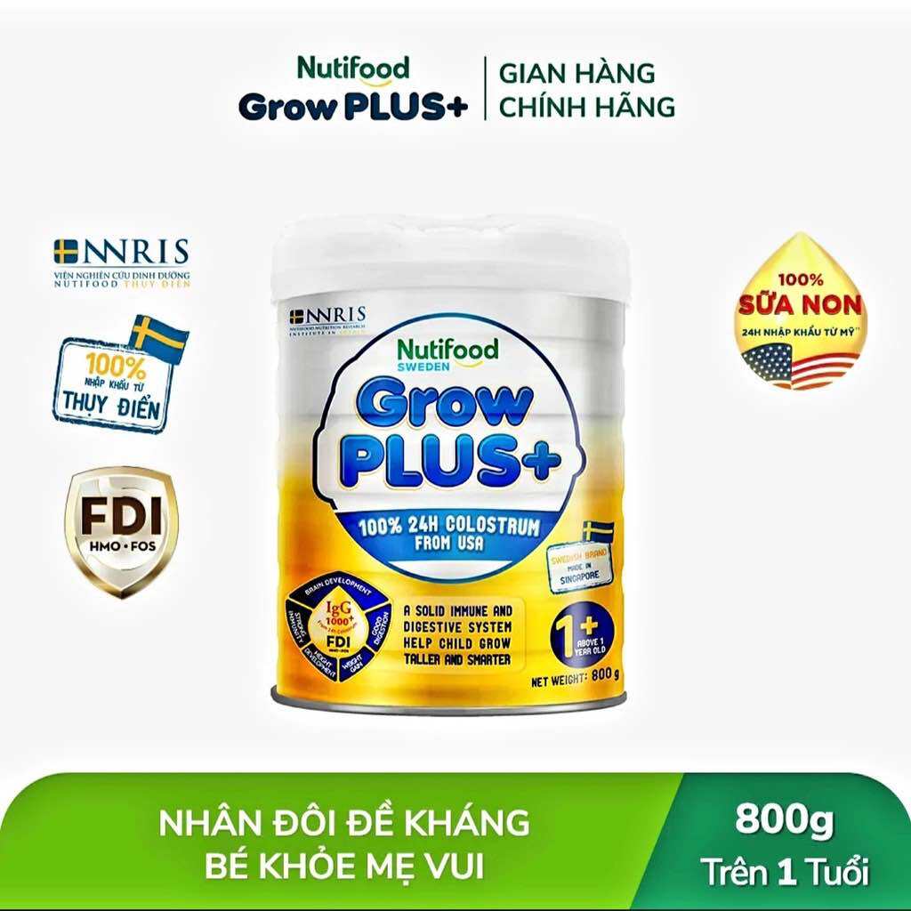 Grow plus vàng 1+ NutiFood