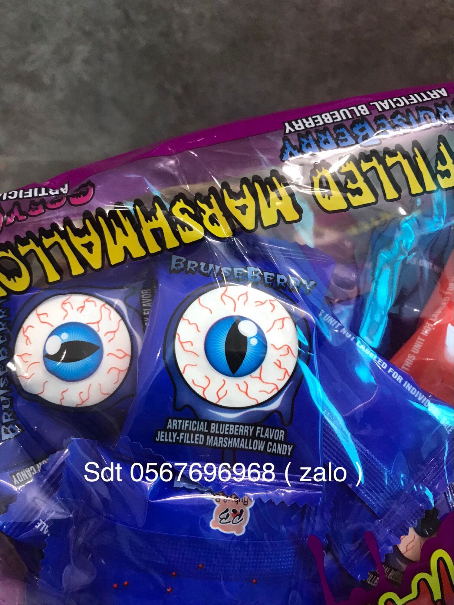 Kẹo Marshmallow Hình Con Mắt 230G
