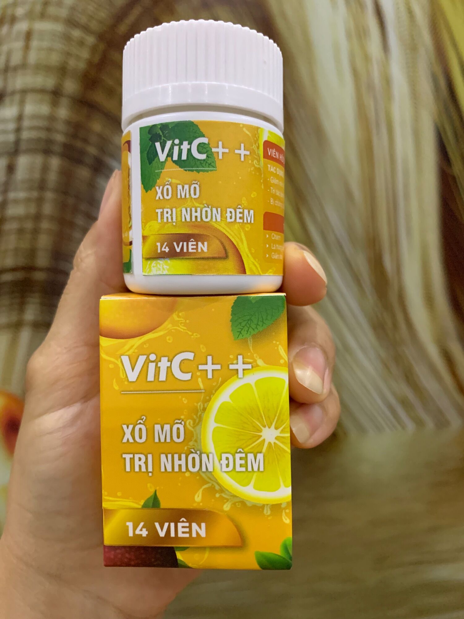 Detox xổ mỡ vitc hộp 14 viên chính hãng cty 100%