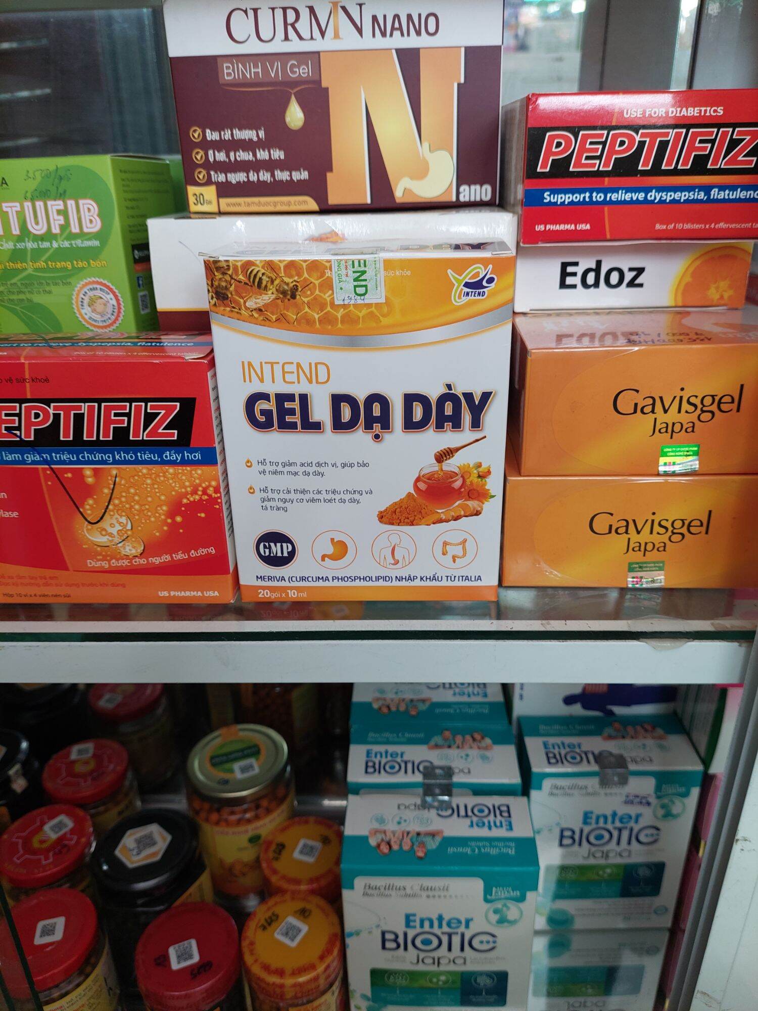 Gel dạ dày mật ong Intend   (thực phẩm giúp  bảo vệ sức khỏe )