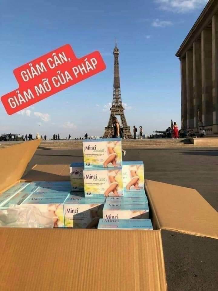 MINCI CONCEPT nội địa Pháp