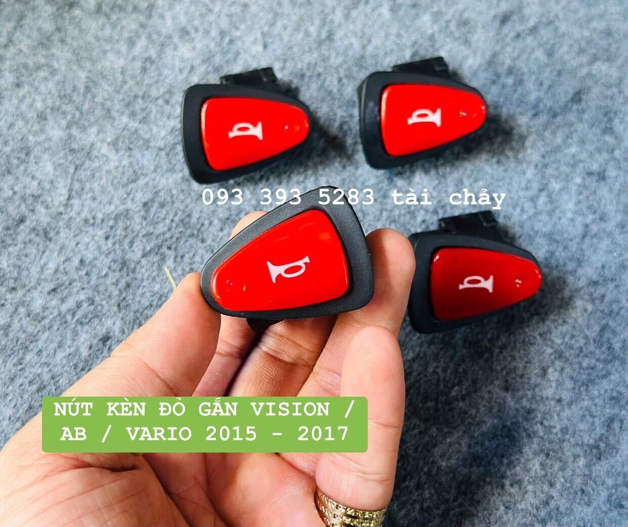 Nút kèn đỏ gắn vision / ab / vario 2015 - 2017