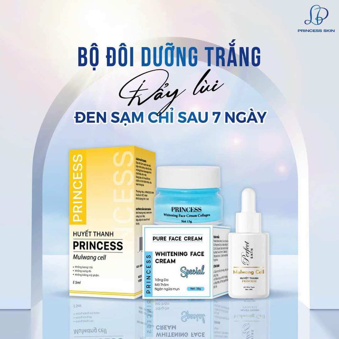 Combo dưỡng da princess