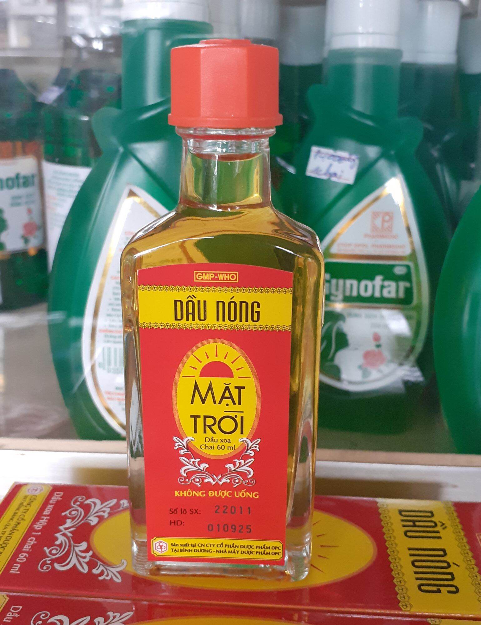 ĐẦU NÓNG MẶT TRỜI 1 CHAI 60ml