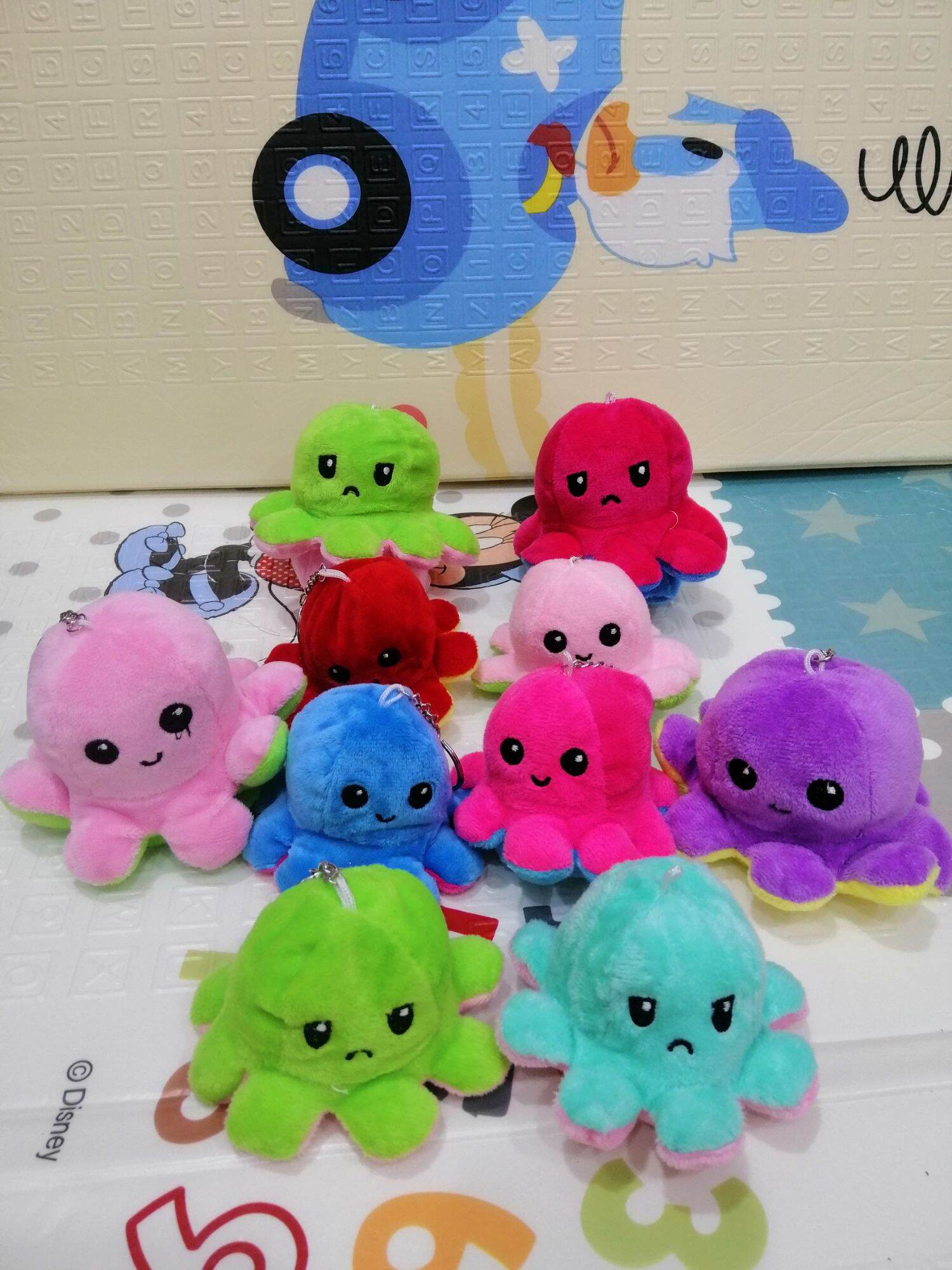 MÓC KHÓA BẠCH TUỘC BIỂU CẢM DỄ THƯƠNG