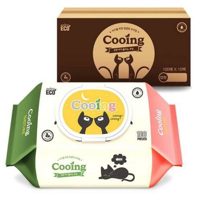 (SỈ) COMBO 5 bịch Khăn ướt Hàn Quốc BEBEEN 100 tờ