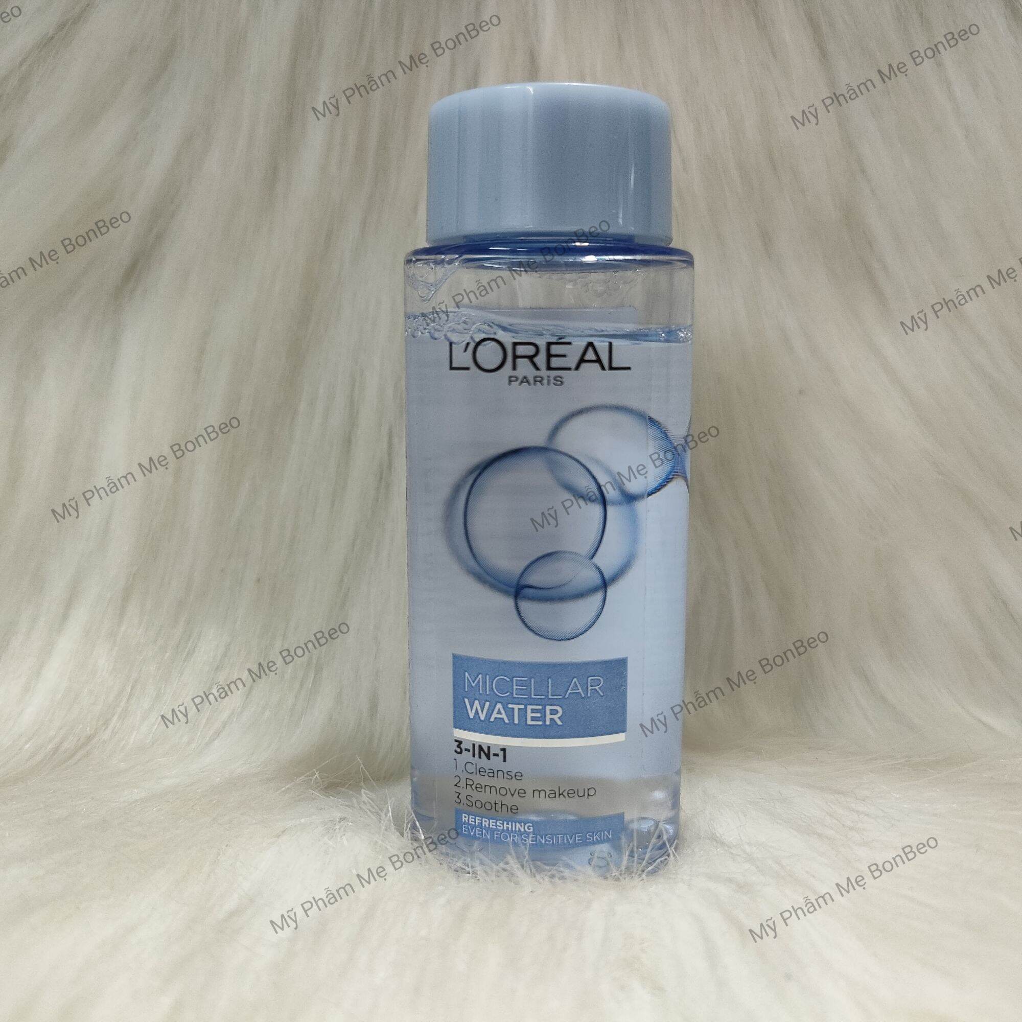 Nước tẩy trang Loreal- L'Oreal Paris 3-in-1 Micellar Water 95ml
