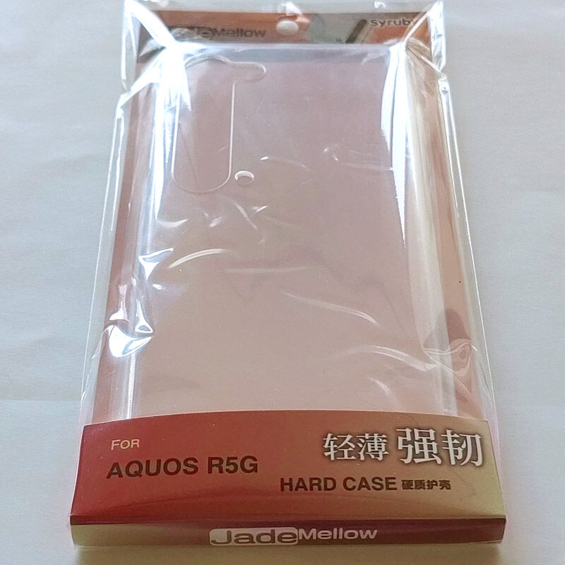 Ốp lưng điện thoại sharp r5g, ốp lưng cứng trong suốt màu sắc dễ phối đồ, ốp lưng bảo vệ aquos, kiểu đẹp, kiểu nhật, sharp