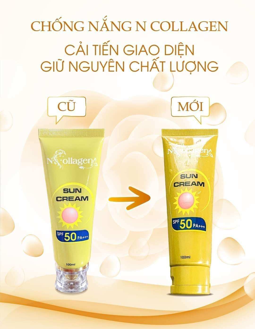 Kem chống nắng NCOLLAGEN chính hãng cty