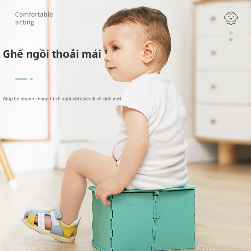 MLZH | Bô Bé Gấp Gọn Chống Trượt Nâng Cao