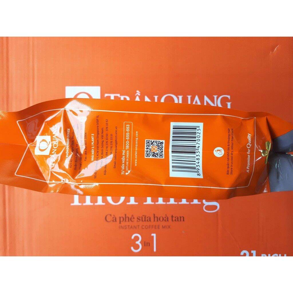 Cà phê sữa Good Morning bịch 24 gói×20g