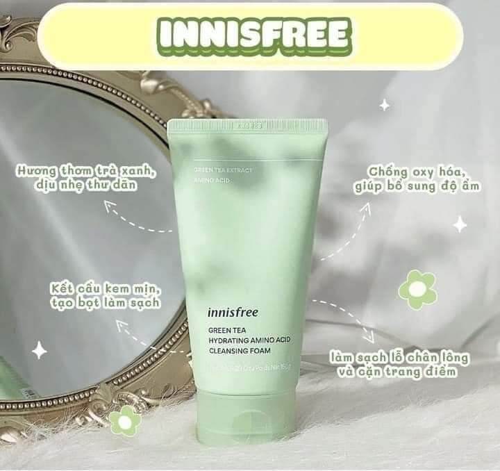Sữa rửa mặt innisfree 150ml mẫu mới 2024