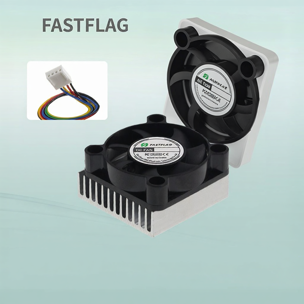 FASTFLAG | Aluminum Heat Sink Ball Bearing 4-line PWM Adjustable 4CM Fan Giá 139,000 Đồng*Miễn phí vận chuyển