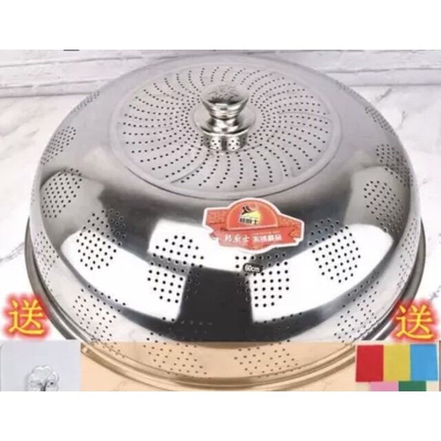 Com bo bộ 3 lồng bàn inox cao cấp 55cm,60cm,65cm