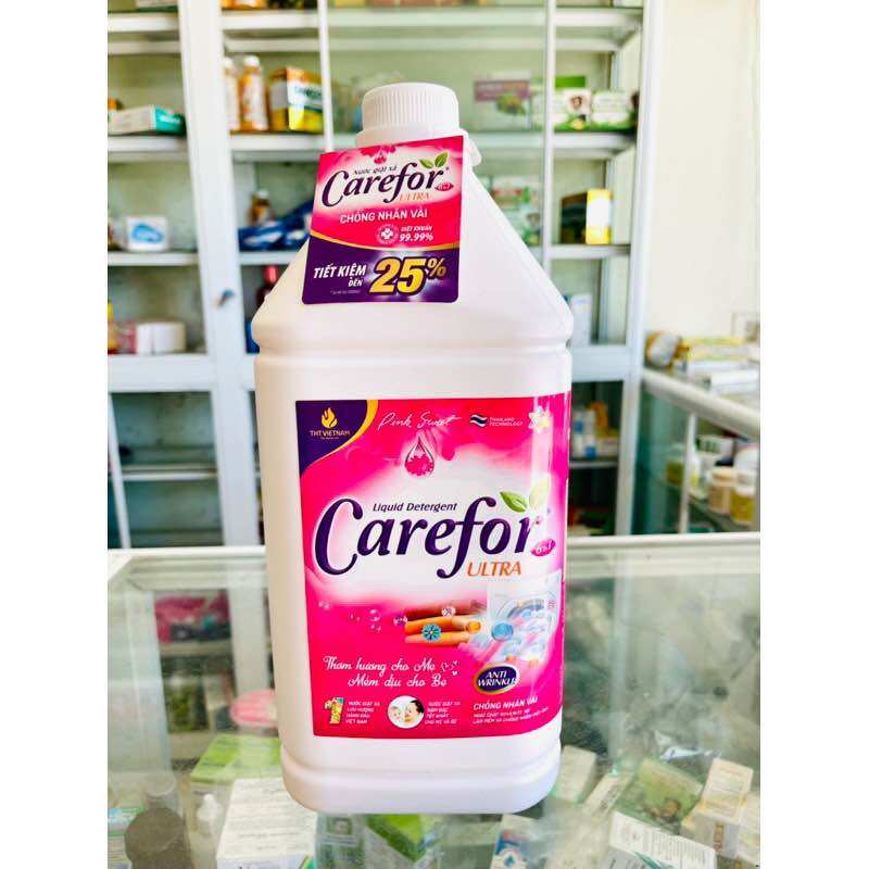 NƯỚC GIẶT XẢ 6in1 CAREFOR 3500ml